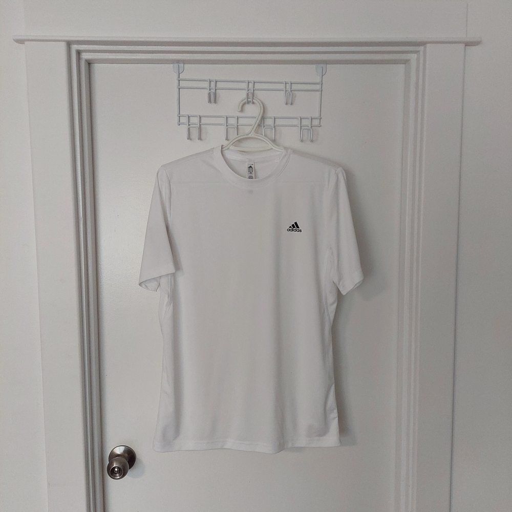 Adidas Men's White T-Shirt